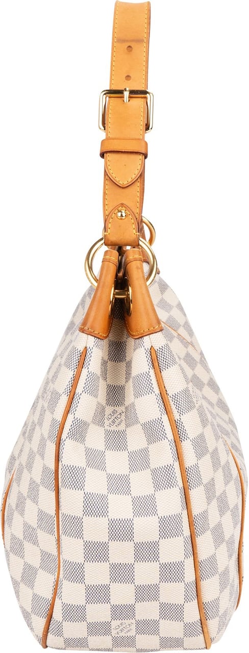 Louis Vuitton Louis Vuitton Monogram Damier Azur Canvas Galliera PM Shoulder Bag Wit