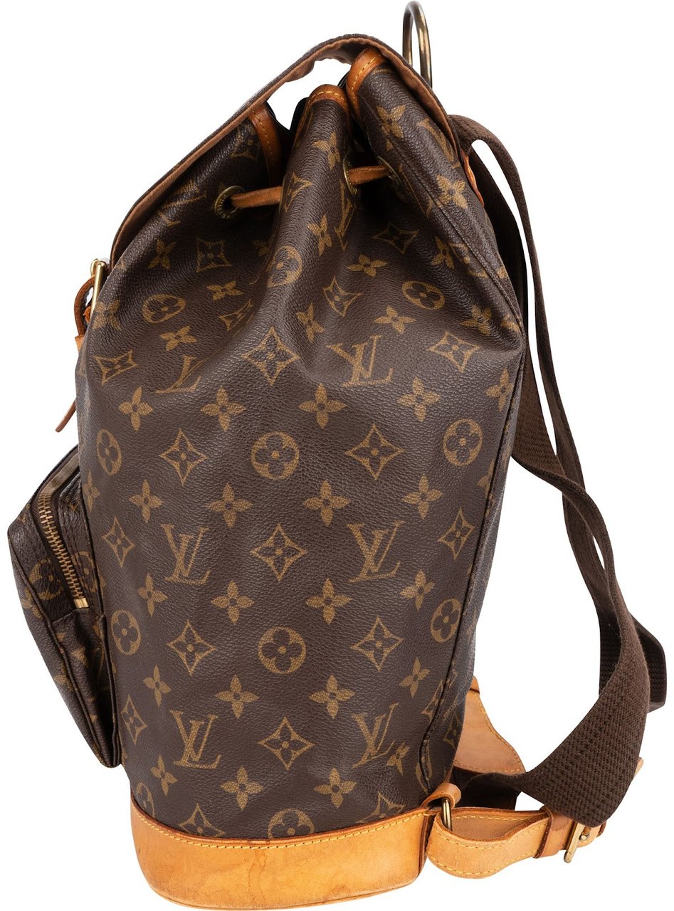 Louis Vuitton Louis Vuitton Monogram Canvas Montsouris MM Backpack Bruin