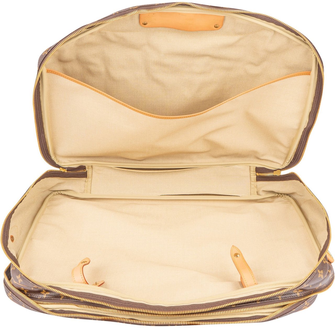 Louis Vuitton Monogram Canvas Alize Travel Bag Bruin