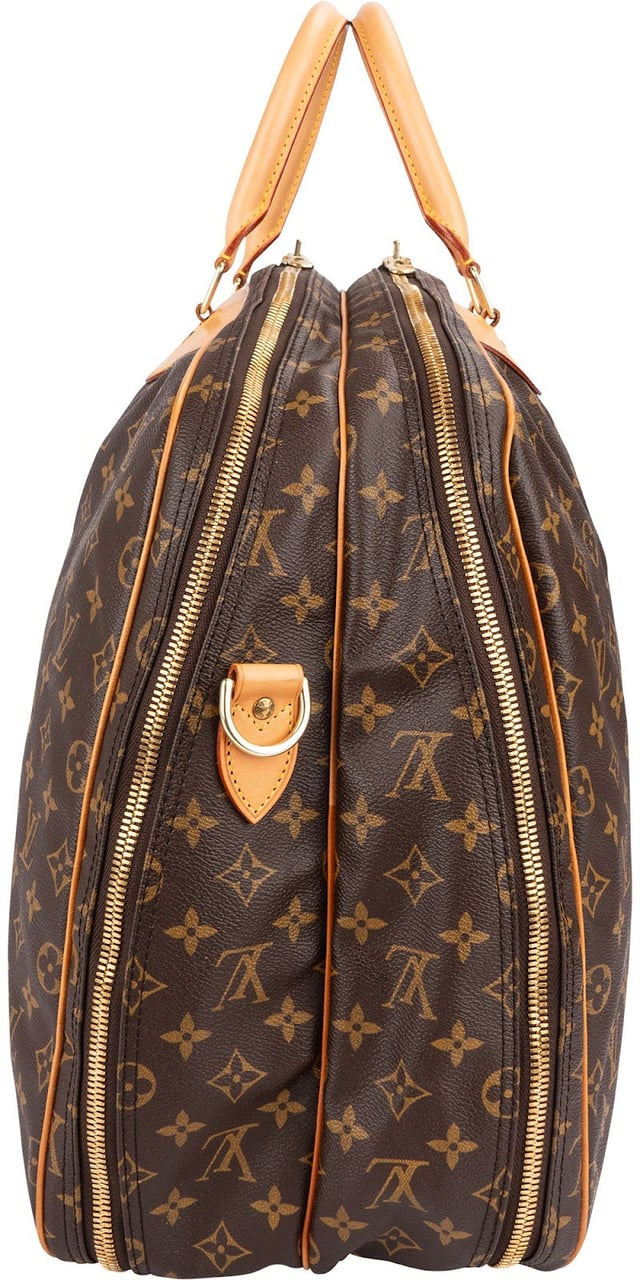 Louis Vuitton Monogram Canvas Alize Travel Bag Bruin