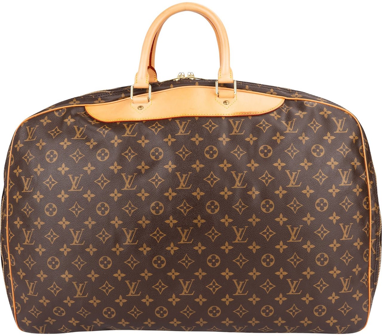 Louis Vuitton Monogram Canvas Alize Travel Bag Bruin