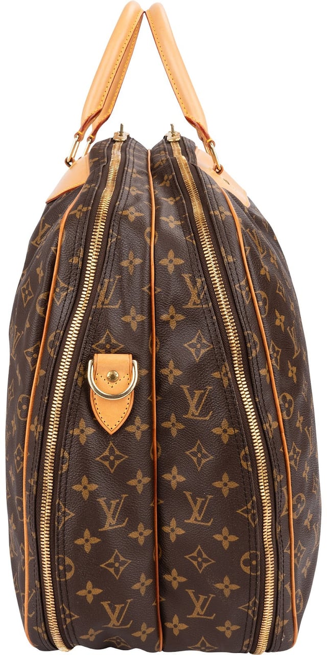 Louis Vuitton Monogram Canvas Alize Travel Bag Bruin