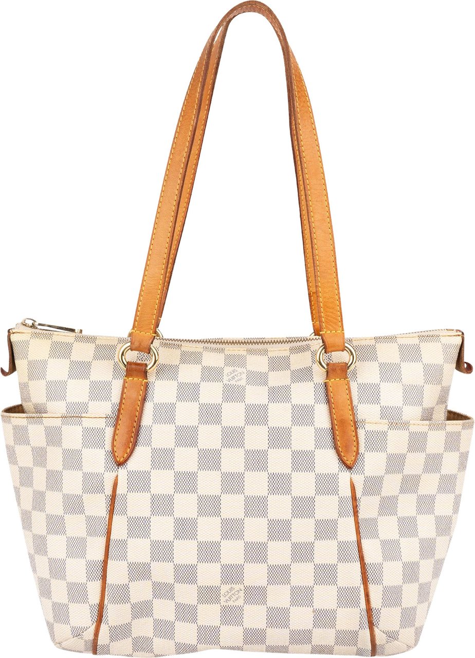 Louis Vuitton Louis Vuitton Monogram Damier Azur Totally PM Shoulder Bag Wit