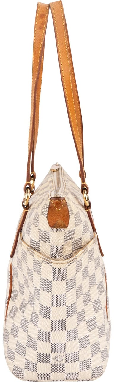 Louis Vuitton Louis Vuitton Monogram Damier Azur Totally PM Shoulder Bag Wit
