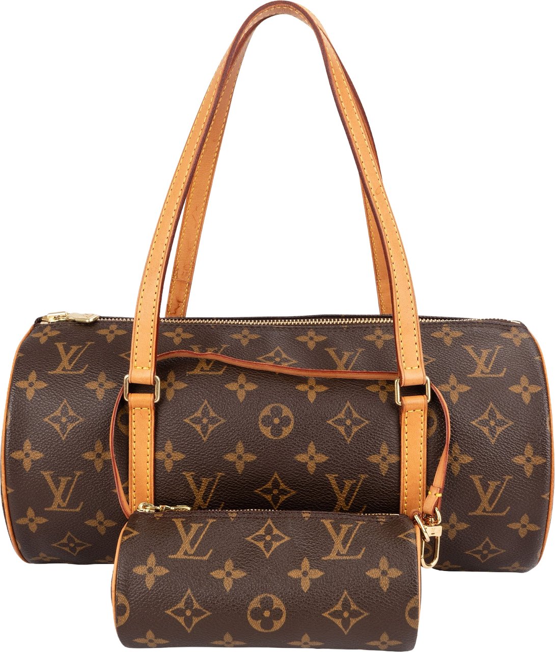 Louis Vuitton Louis Vuitton Monogram Canvas Papillon Set Handbag Bruin
