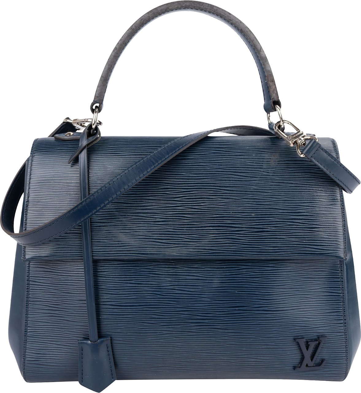 Louis Vuitton Louis Vuitton Epi Leather Cluny MM Handbag Blauw
