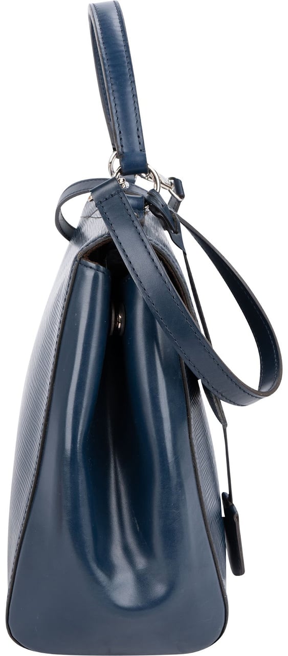 Louis Vuitton Louis Vuitton Epi Leather Cluny MM Handbag Blauw