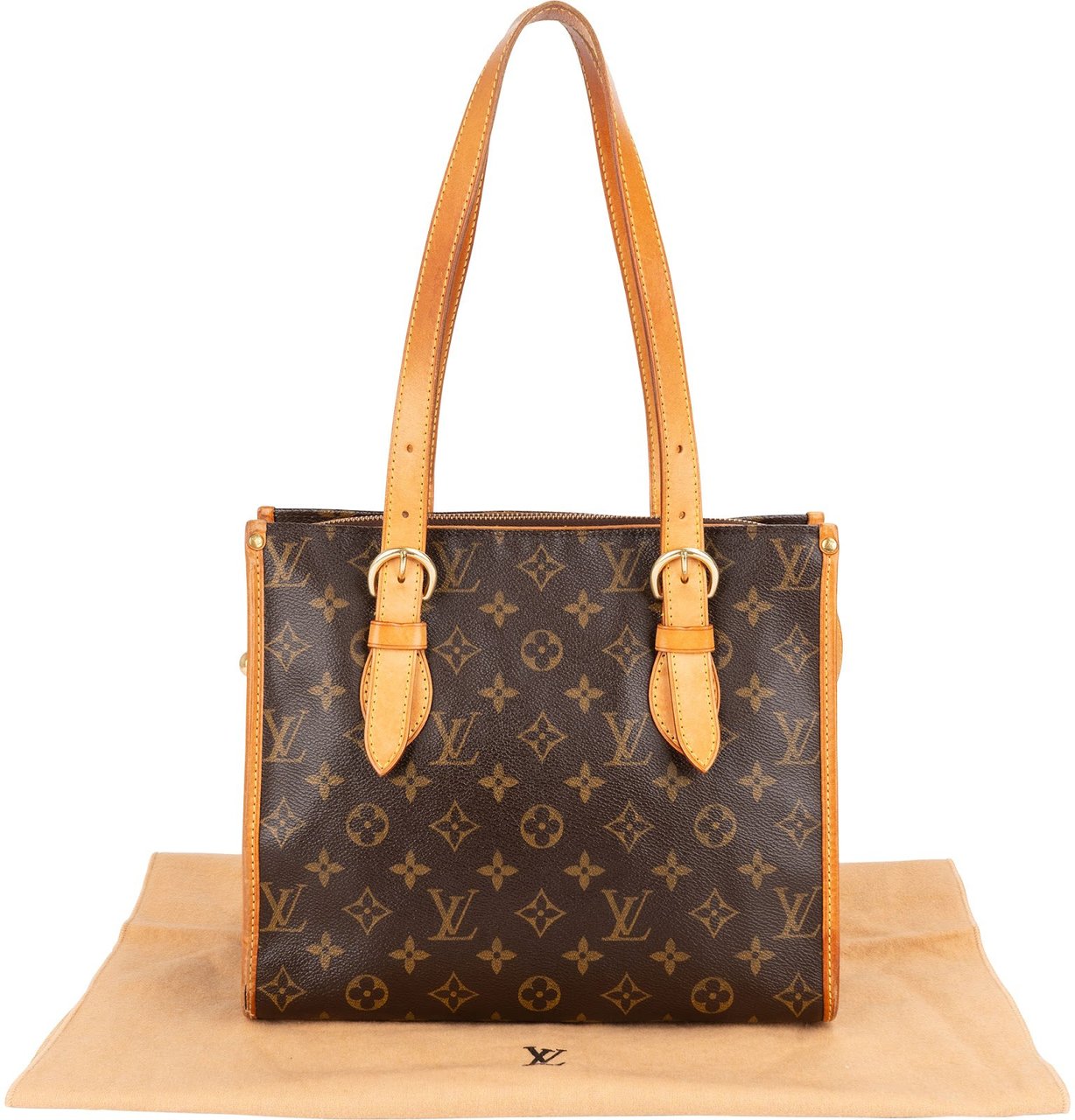 Louis Vuitton Louis Vuitton Monogram Canvas Popincourt Shoulder Bag Bruin