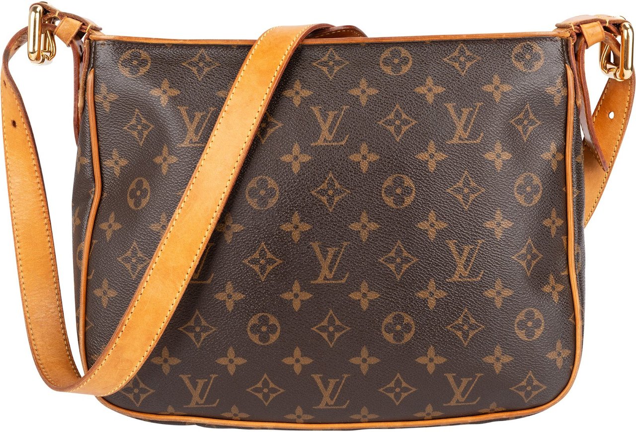 Louis Vuitton Louis Vuitton Monogram Canvas Hudson GM Crossbody Bag Bruin