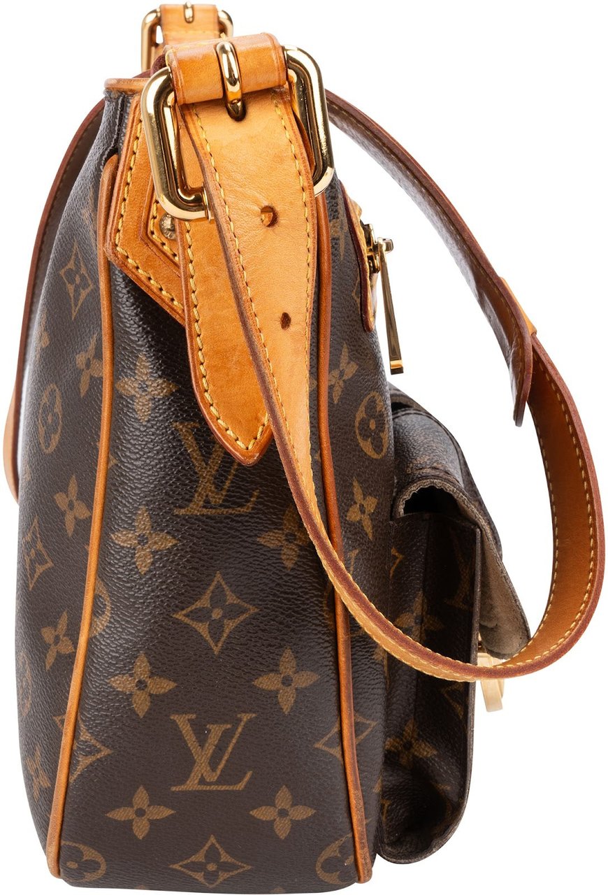 Louis Vuitton Louis Vuitton Monogram Canvas Hudson GM Crossbody Bag Bruin