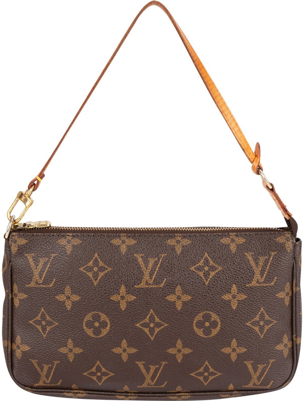 Louis Vuitton Louis Vuitton Monogram Canvas Pochette Accessoires Handbag Bruin