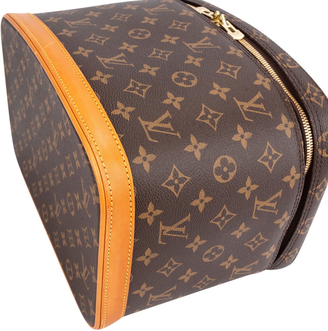 Louis Vuitton Monogram Canvas Nice Vanity Handbag Bruin