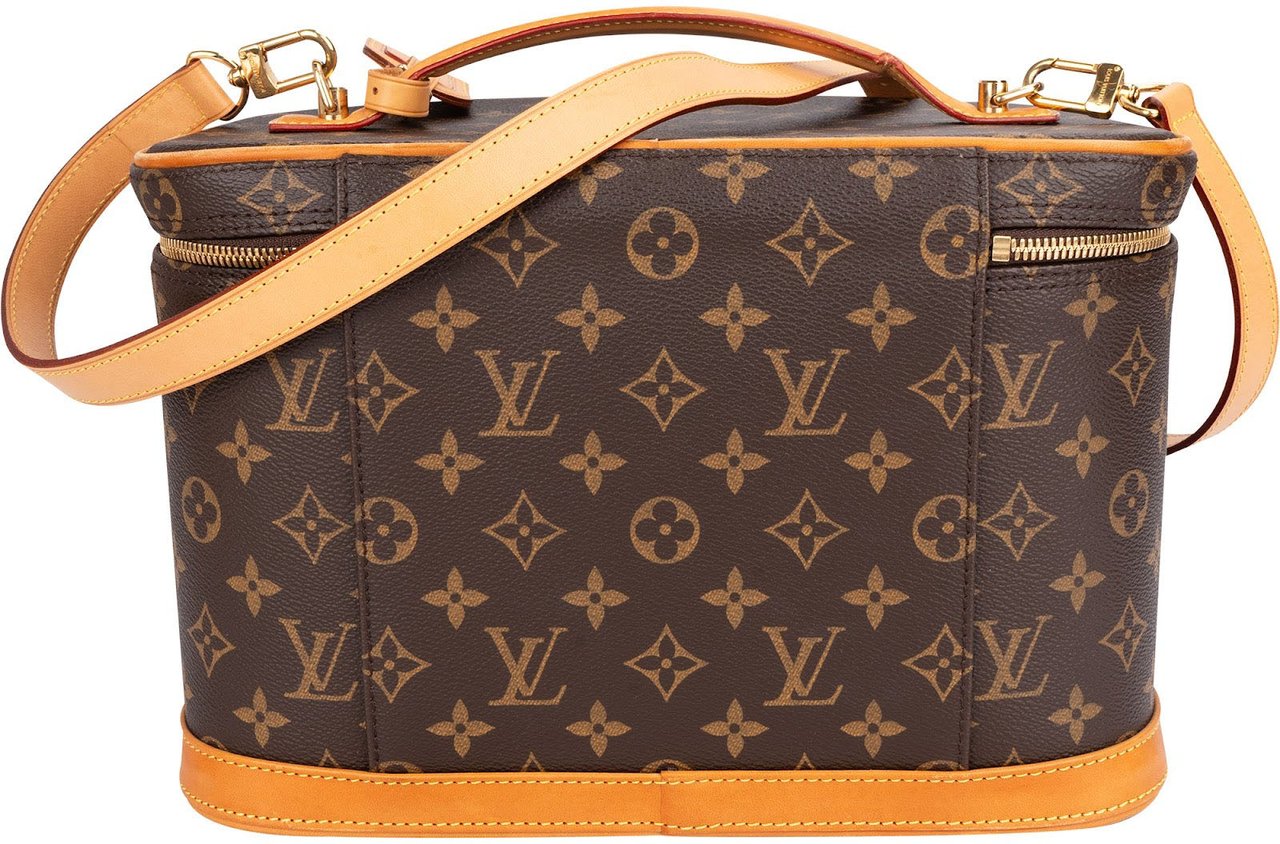 Louis Vuitton Monogram Canvas Nice Vanity Handbag Bruin