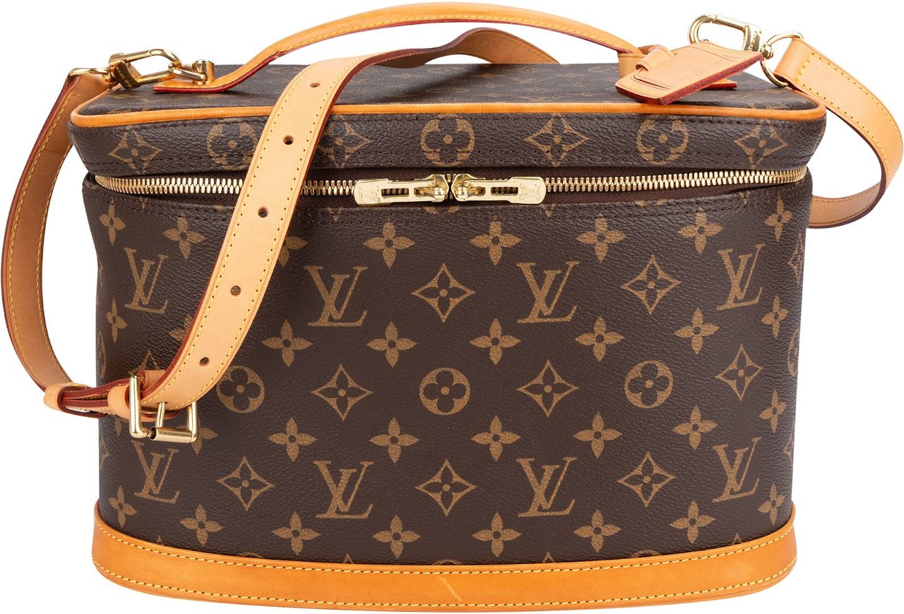 Louis Vuitton Monogram Canvas Nice Vanity Handbag Bruin