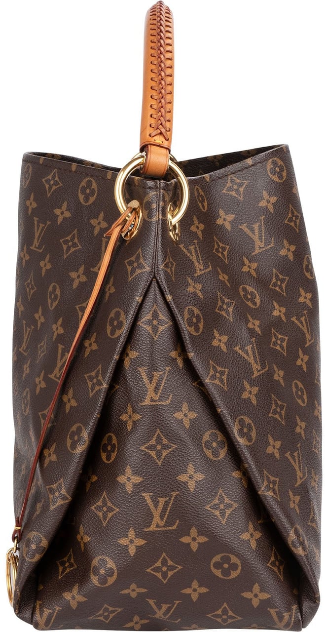 Louis Vuitton Monogram Canvas Artsy MM Handbag Bruin