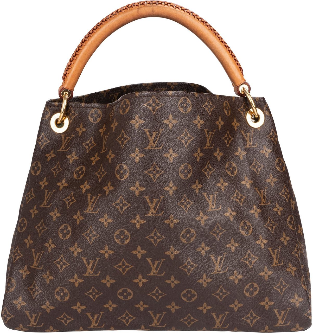 Louis Vuitton Monogram Canvas Artsy MM Handbag Bruin