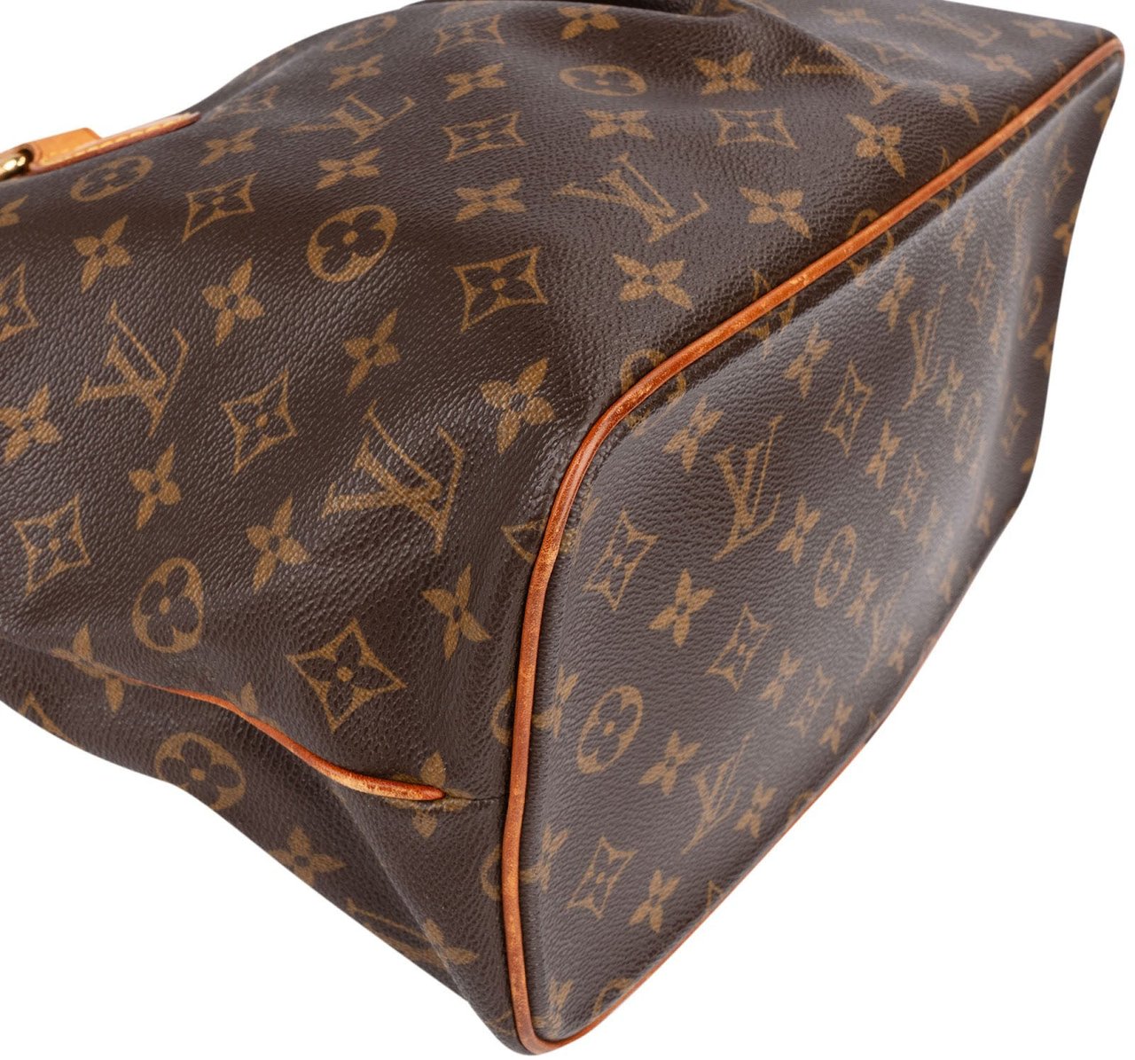Louis Vuitton Monogram Canvas Palermo PM Handbag Bruin
