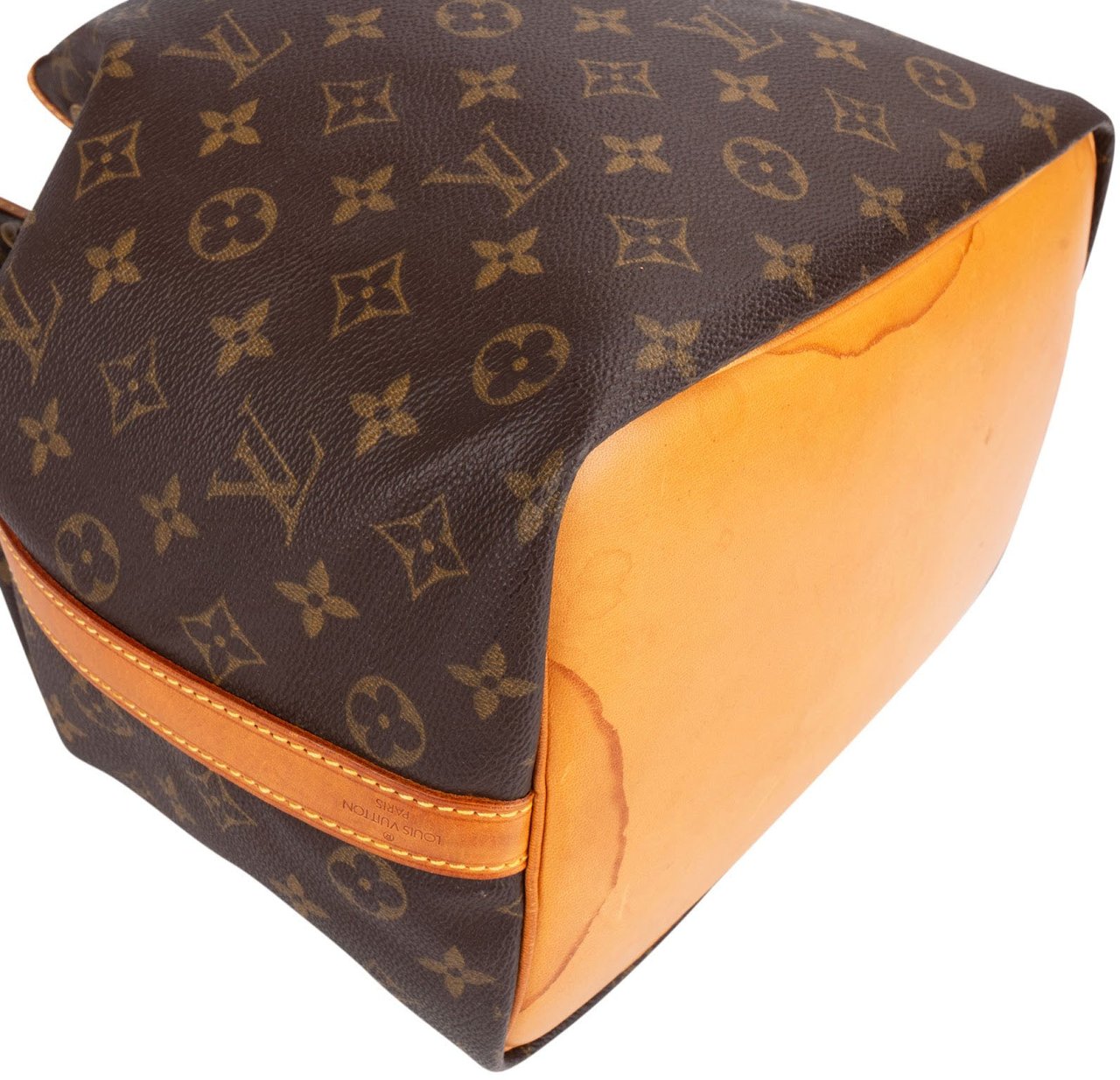 Louis Vuitton Monogram Canvas Sac Noé Petit Shoulder Bag Bruin