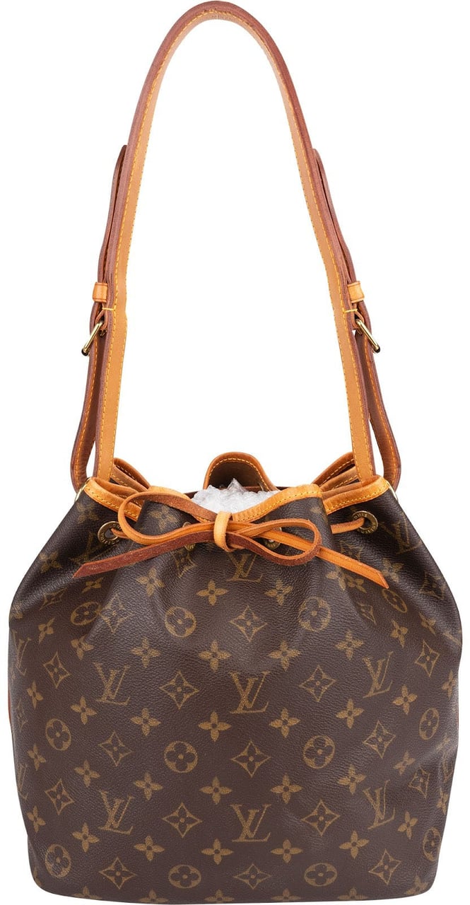Louis Vuitton Monogram Canvas Sac Noé Petit Shoulder Bag Bruin