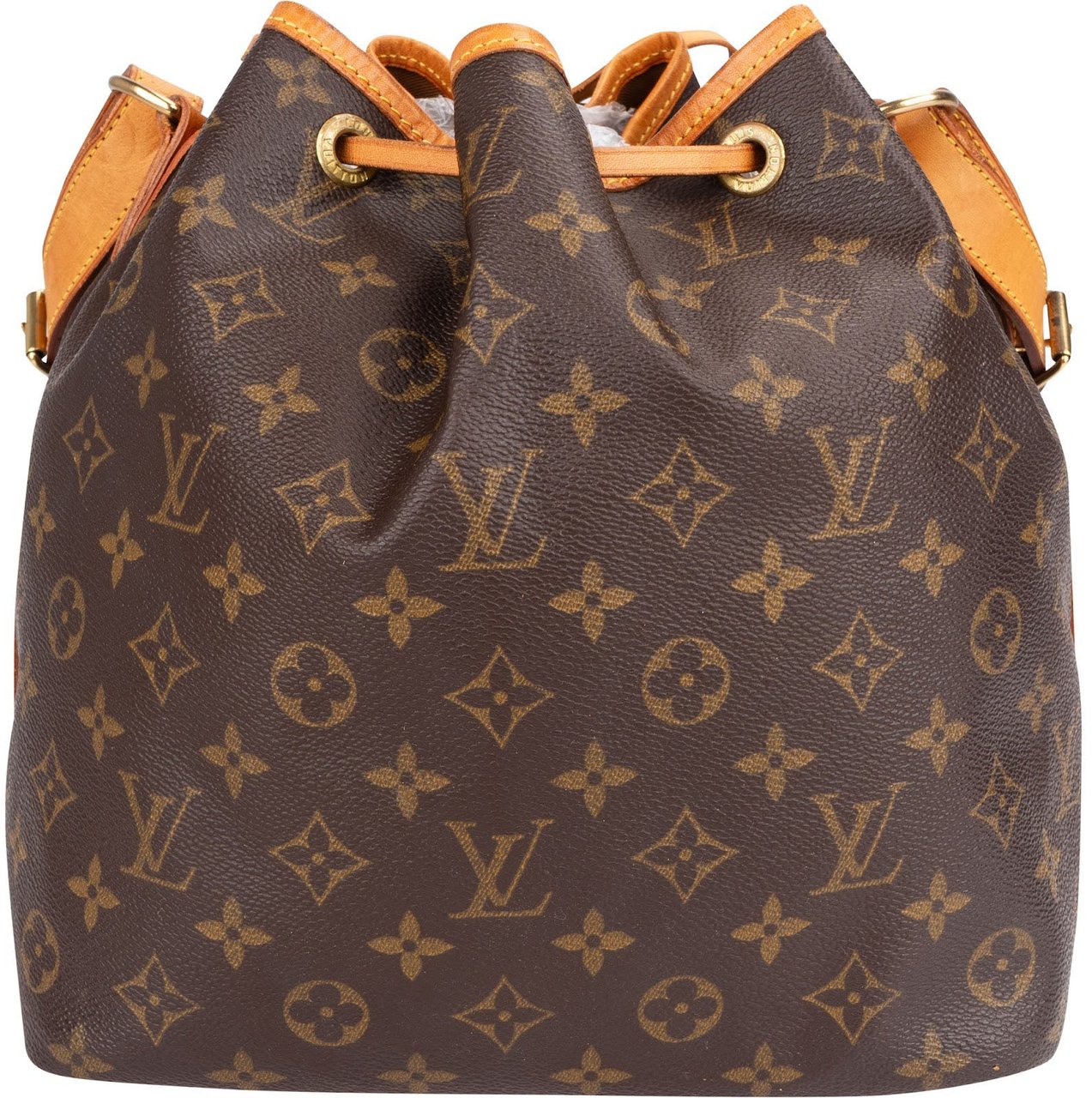 Louis Vuitton Monogram Canvas Sac Noé Petit Shoulder Bag Bruin