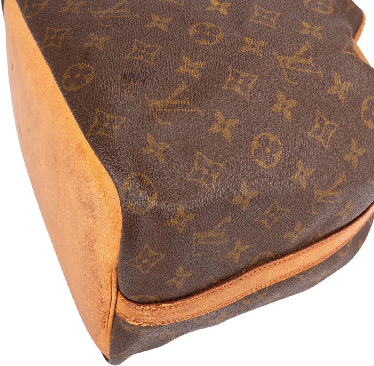 Louis Vuitton Monogram Canvas Sac Noé Petit Shoulder Bag Bruin