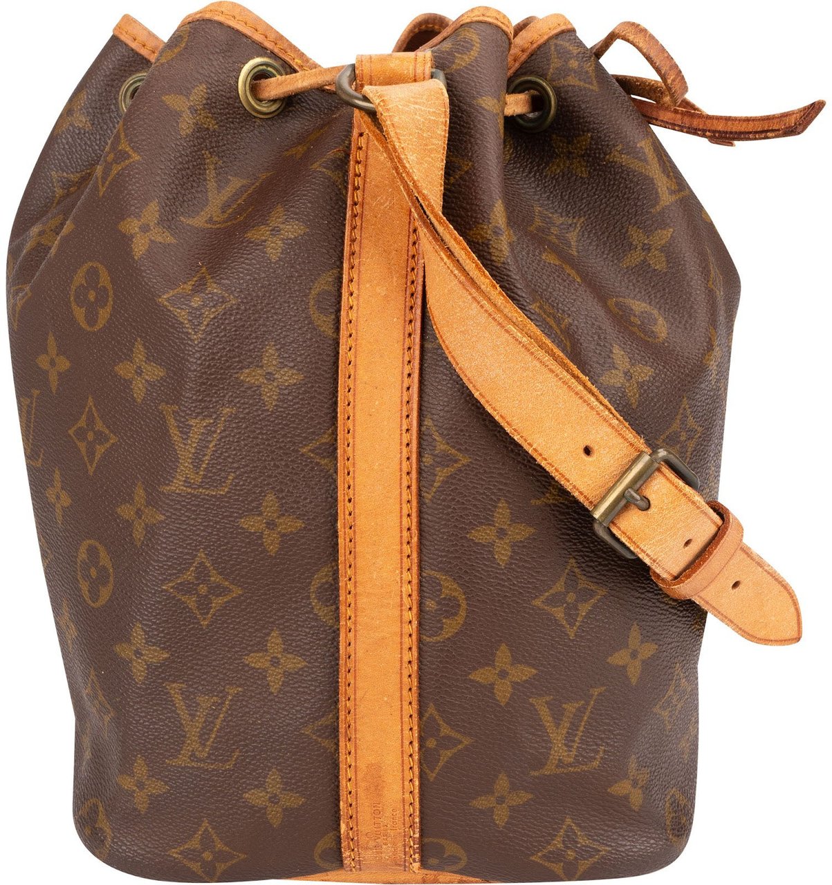 Louis Vuitton Monogram Canvas Sac Noé Petit Shoulder Bag Bruin