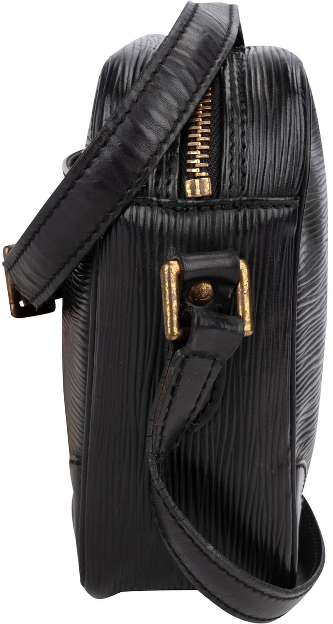 Louis Vuitton Noir Epi Leather Trocadero 23 Crossbody Bag Zwart