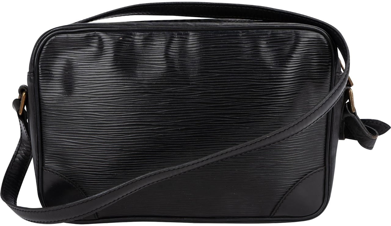 Louis Vuitton Noir Epi Leather Trocadero 23 Crossbody Bag Zwart