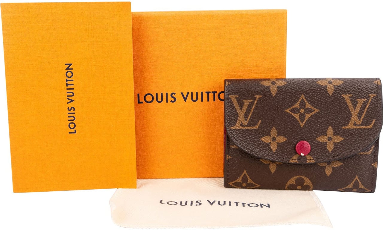Louis Vuitton Monogram Canvas Victorine Rosalie Wallet M41939 Bruin