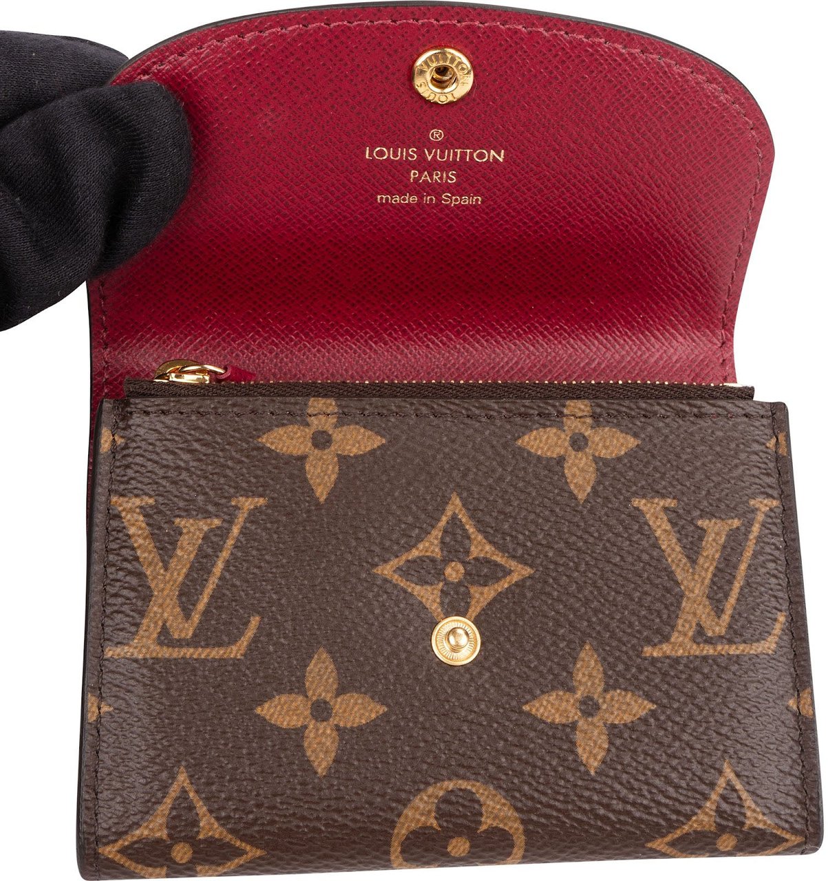 Louis Vuitton Monogram Canvas Victorine Rosalie Wallet M41939 Bruin