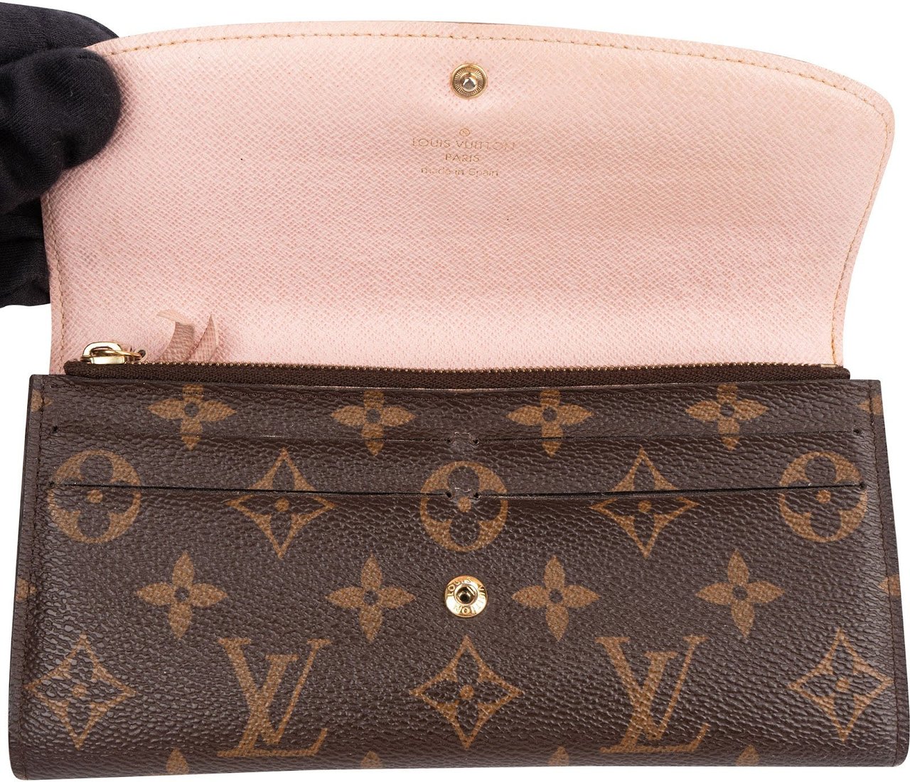 Louis Vuitton Monogram Canvas Sarah Wallet Bruin
