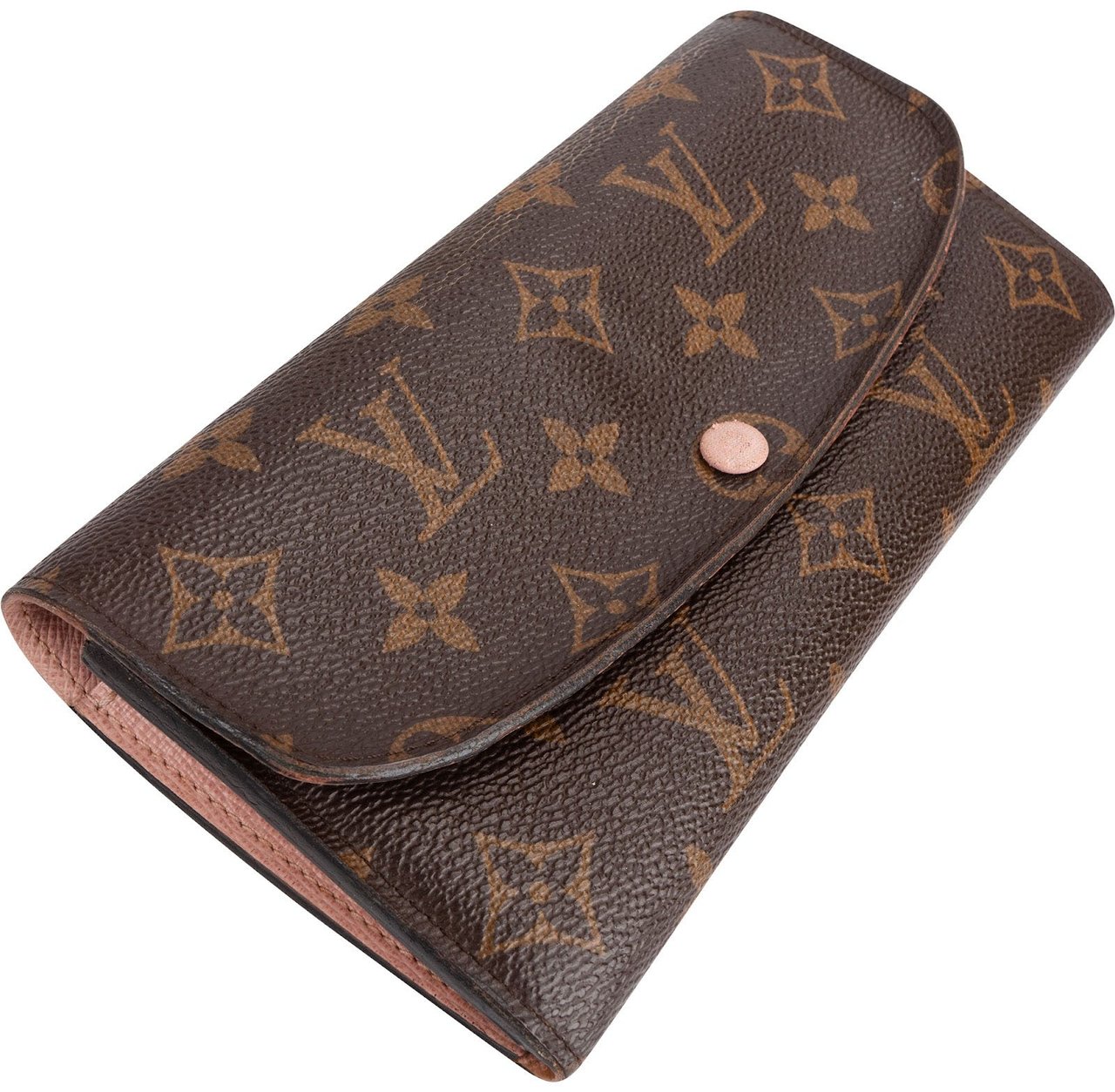 Louis Vuitton Monogram Canvas Sarah Wallet Bruin
