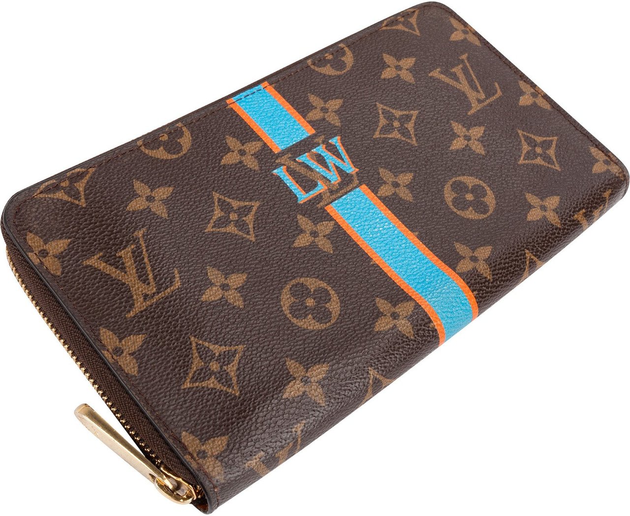 Louis Vuitton Mon Monogram Canvas Zippy Organizer Wallet Bruin