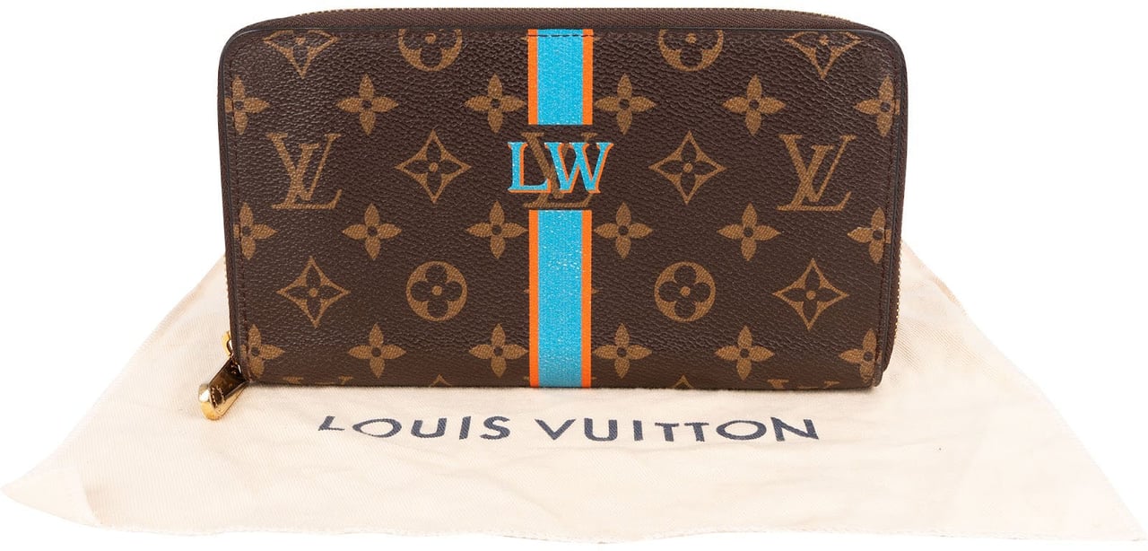 Louis Vuitton Mon Monogram Canvas Zippy Organizer Wallet Bruin