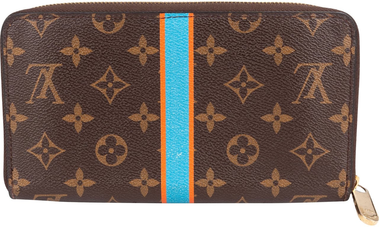 Louis Vuitton Mon Monogram Canvas Zippy Organizer Wallet Bruin