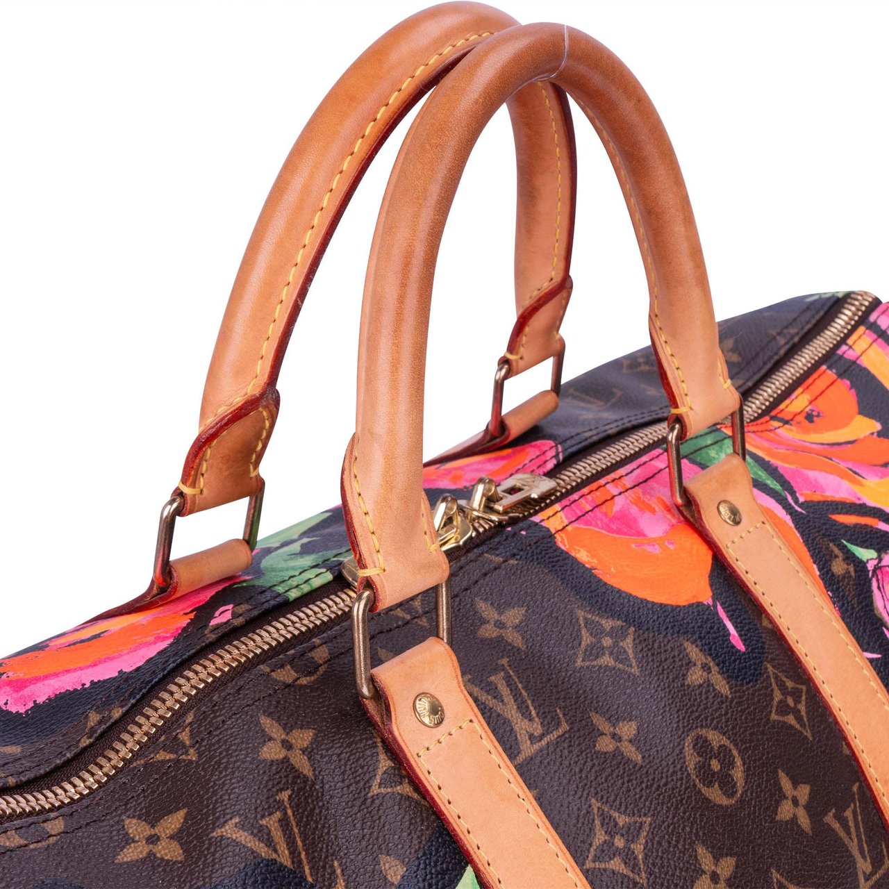 Louis Vuitton Louis Vuitton Limited Roses By Stephen Sprouse Keepall 50 Divers