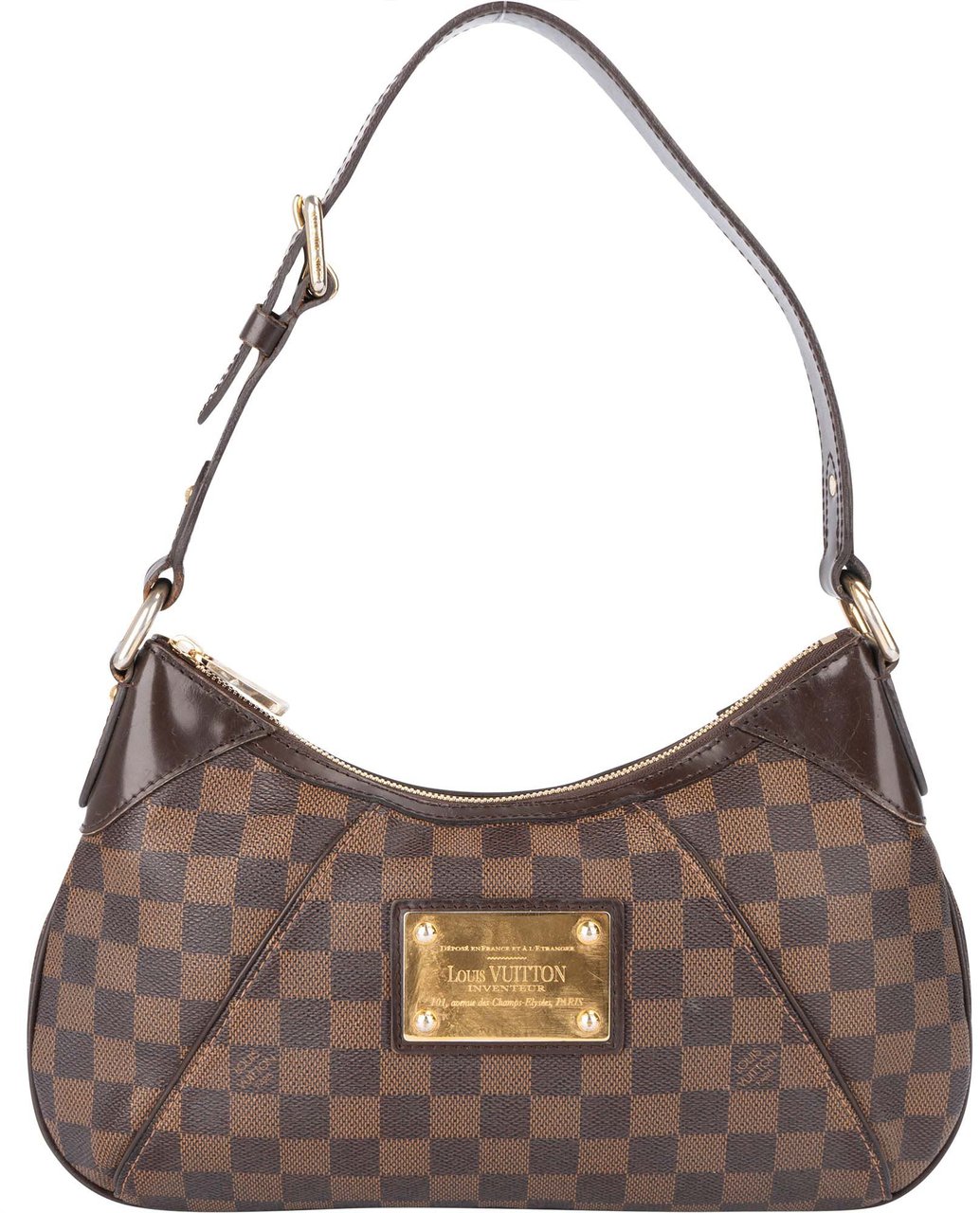 Louis Vuitton Louis Vuitton Damier Ebene Monogram Thames PM Handbag Divers