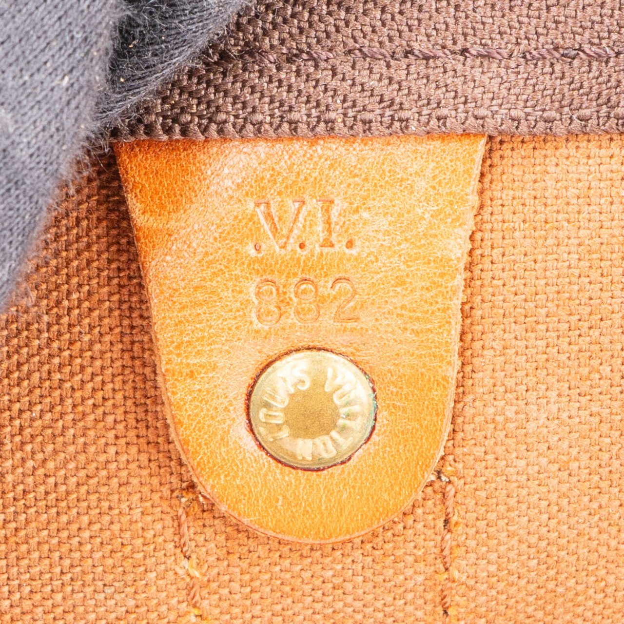 Louis Vuitton Louis Vuitton Canvas Monogram Keepall 55 Bandouliere Bruin