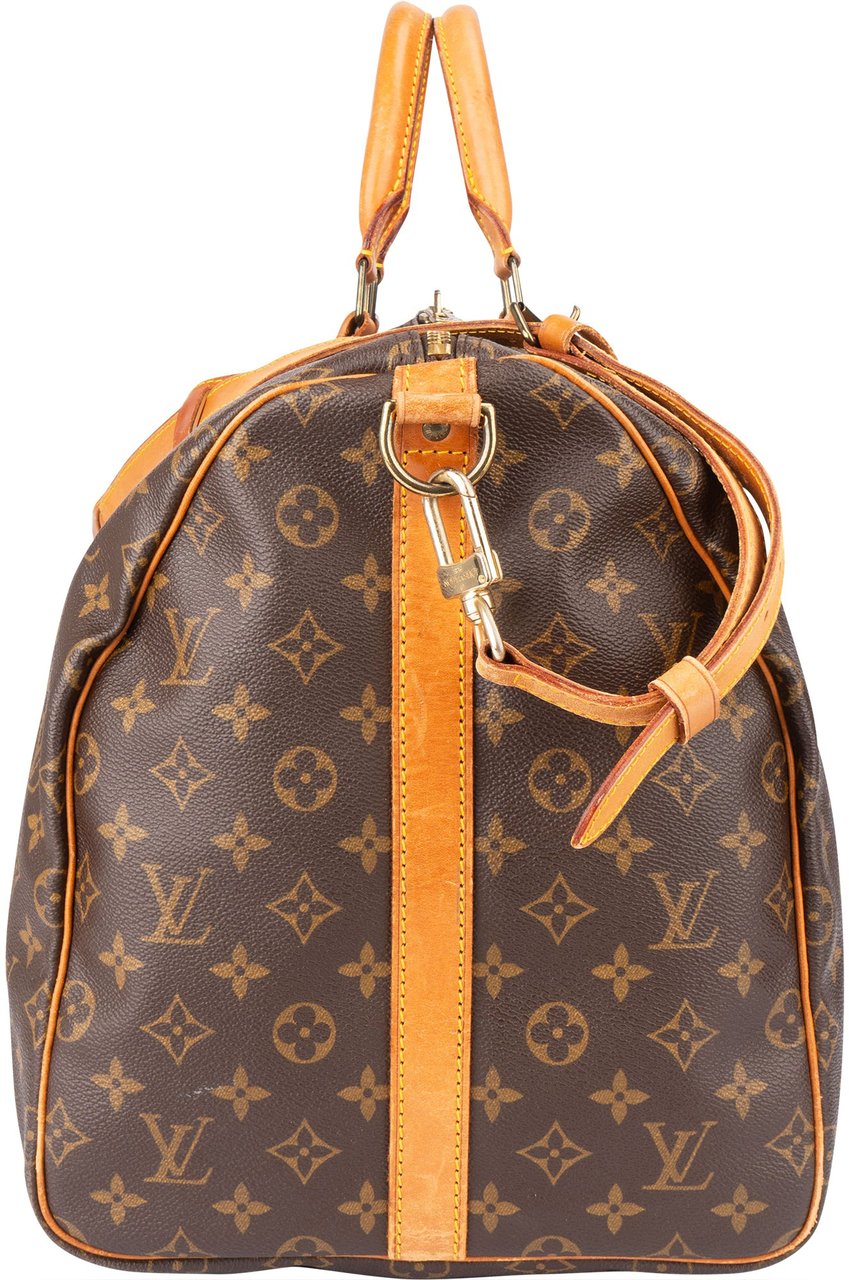 Louis Vuitton Louis Vuitton Canvas Monogram Keepall 55 Bandouliere Bruin