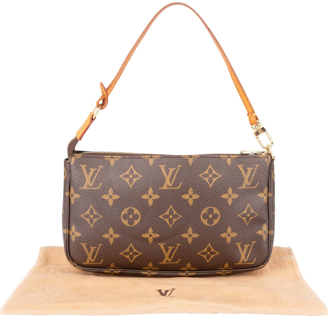 Louis Vuitton Louis Vuitton Canvas Monogram Pochette Accessoire Handbag Divers