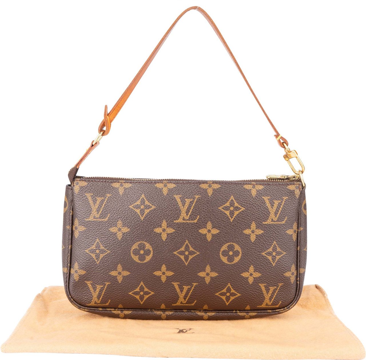 Louis Vuitton Louis Vuitton Canvas Monogram Pochette Accessoire Handbag Divers