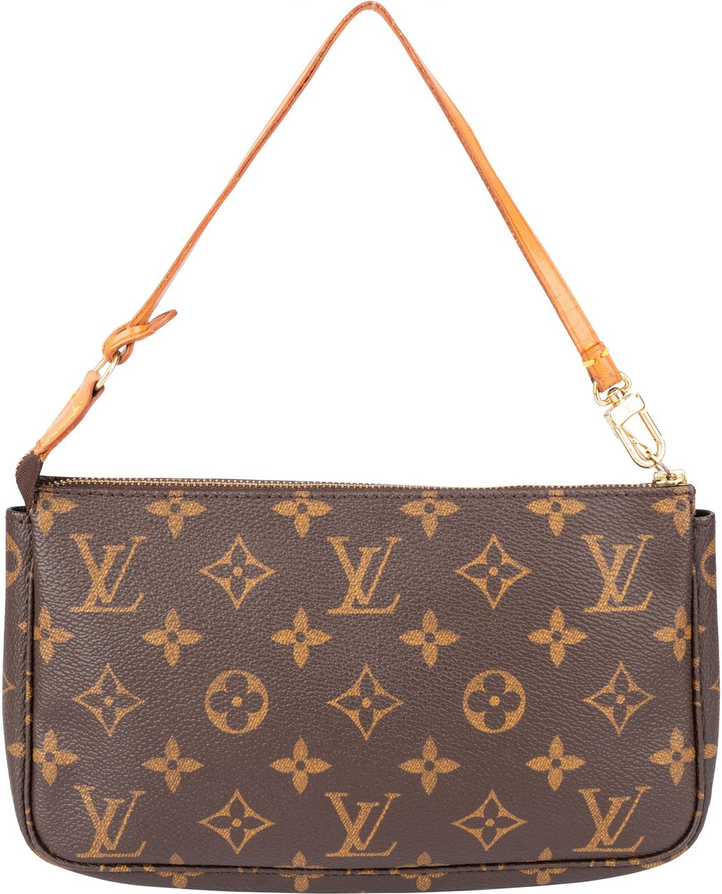 Louis Vuitton Louis Vuitton Canvas Monogram Pochette Accessoire Handbag Bruin