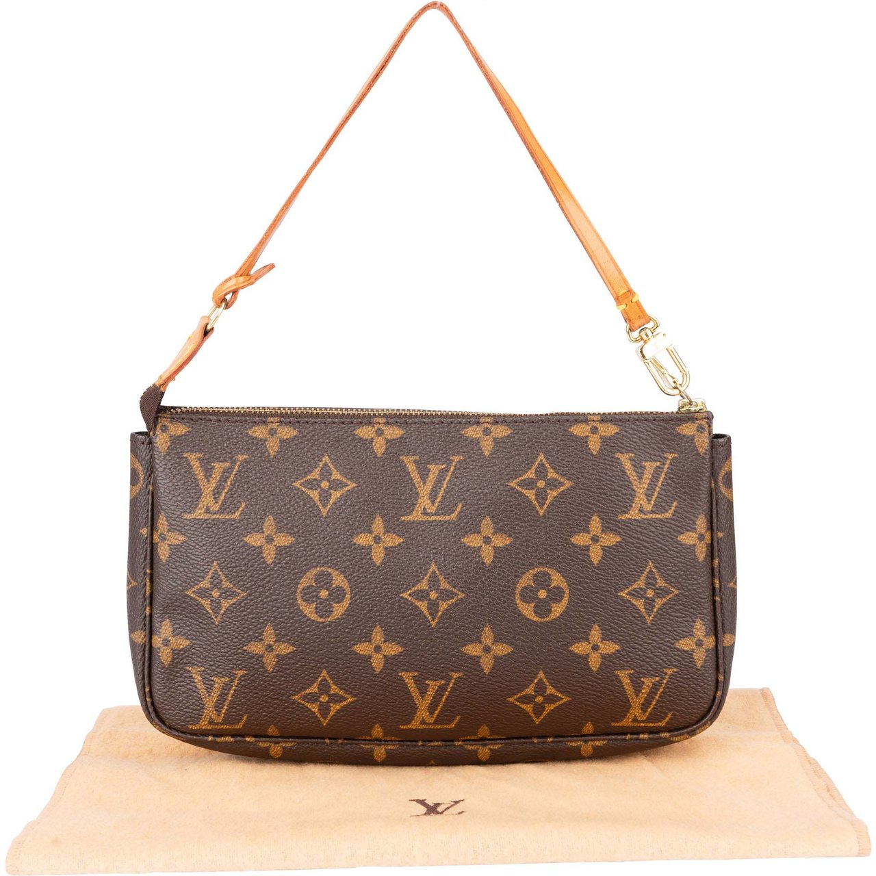 Louis Vuitton Louis Vuitton Canvas Monogram Pochette Accessoire Handbag Divers