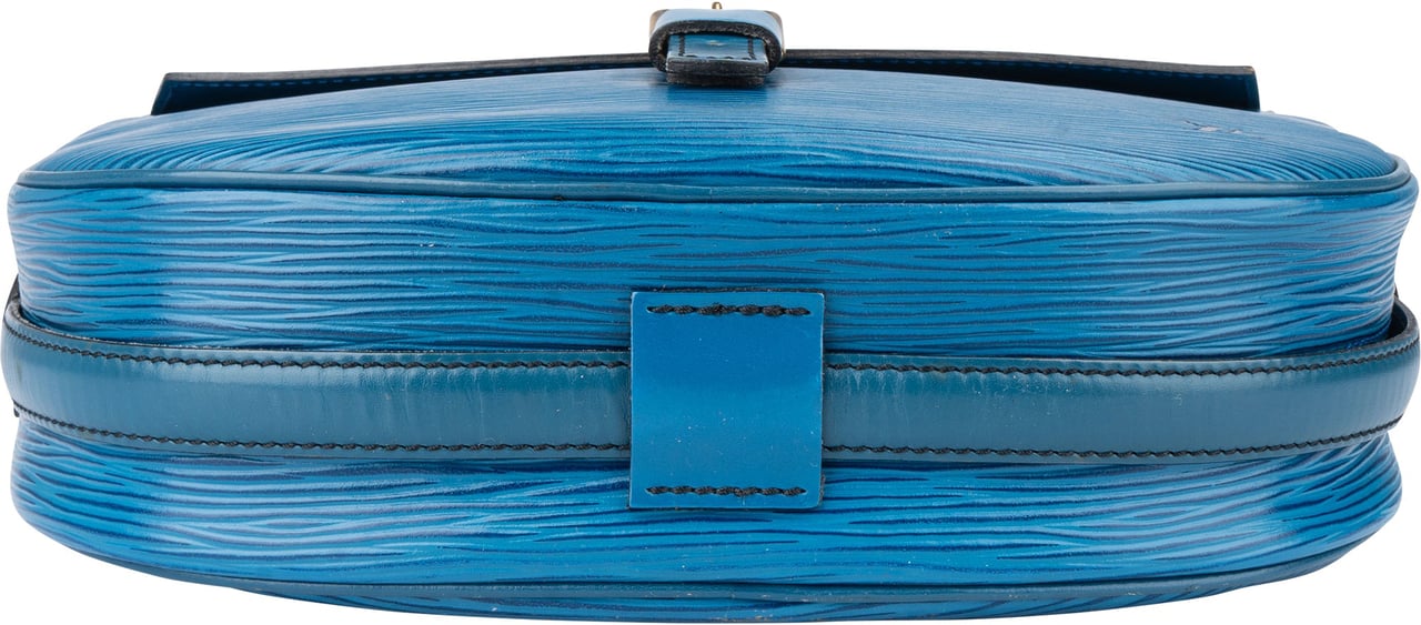 Louis Vuitton Louis Vuitton Bleu Epi Leather Jeune Fille MM Crossbody Bag Divers