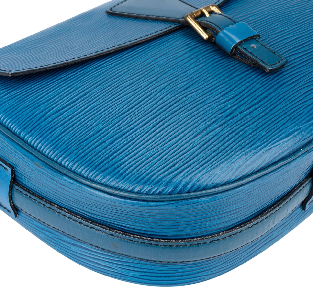 Louis Vuitton Louis Vuitton Bleu Epi Leather Jeune Fille MM Crossbody Bag Divers