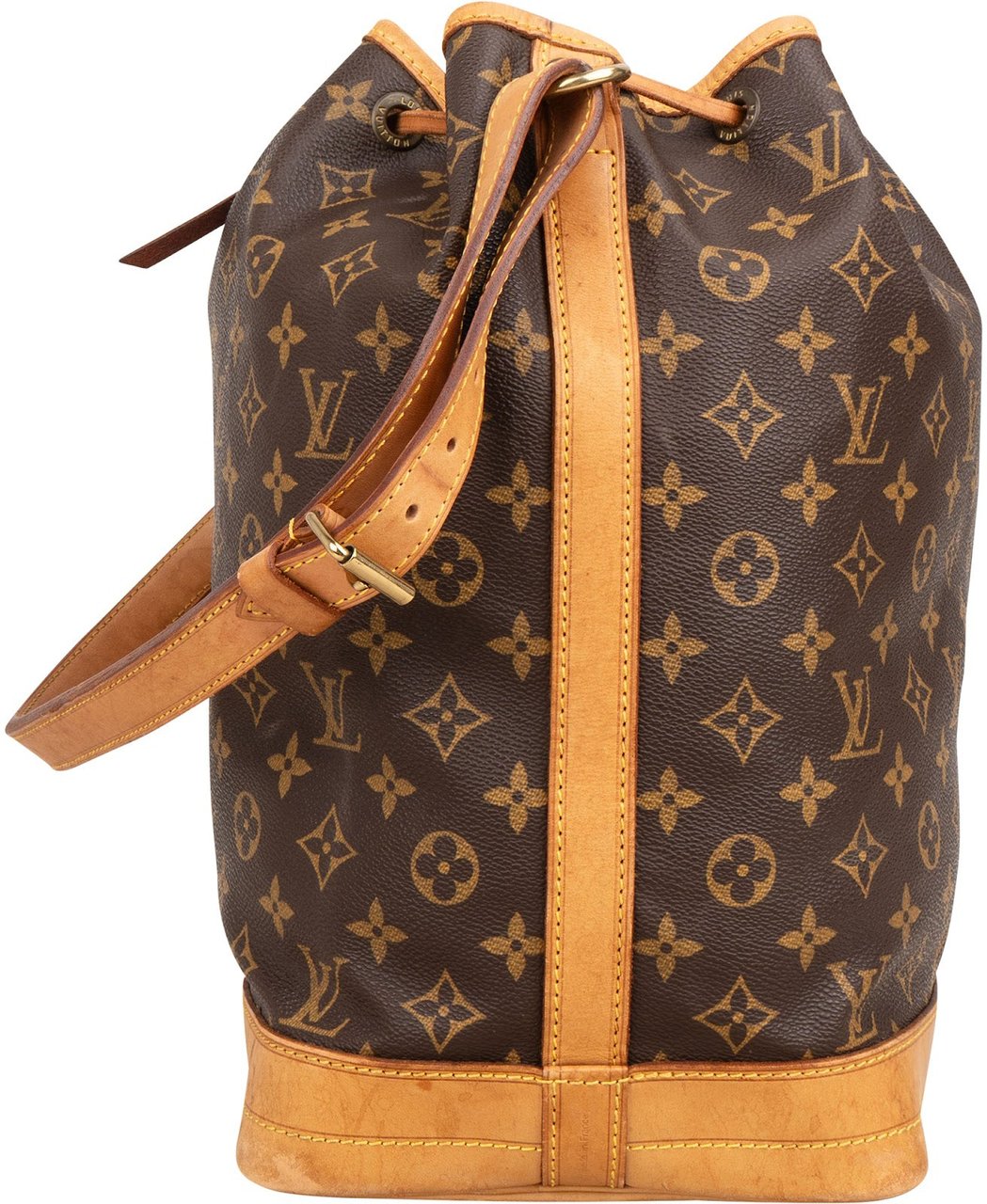 Louis Vuitton Monogram Canvas Sac Noé Grande Shoulder Bag Bruin