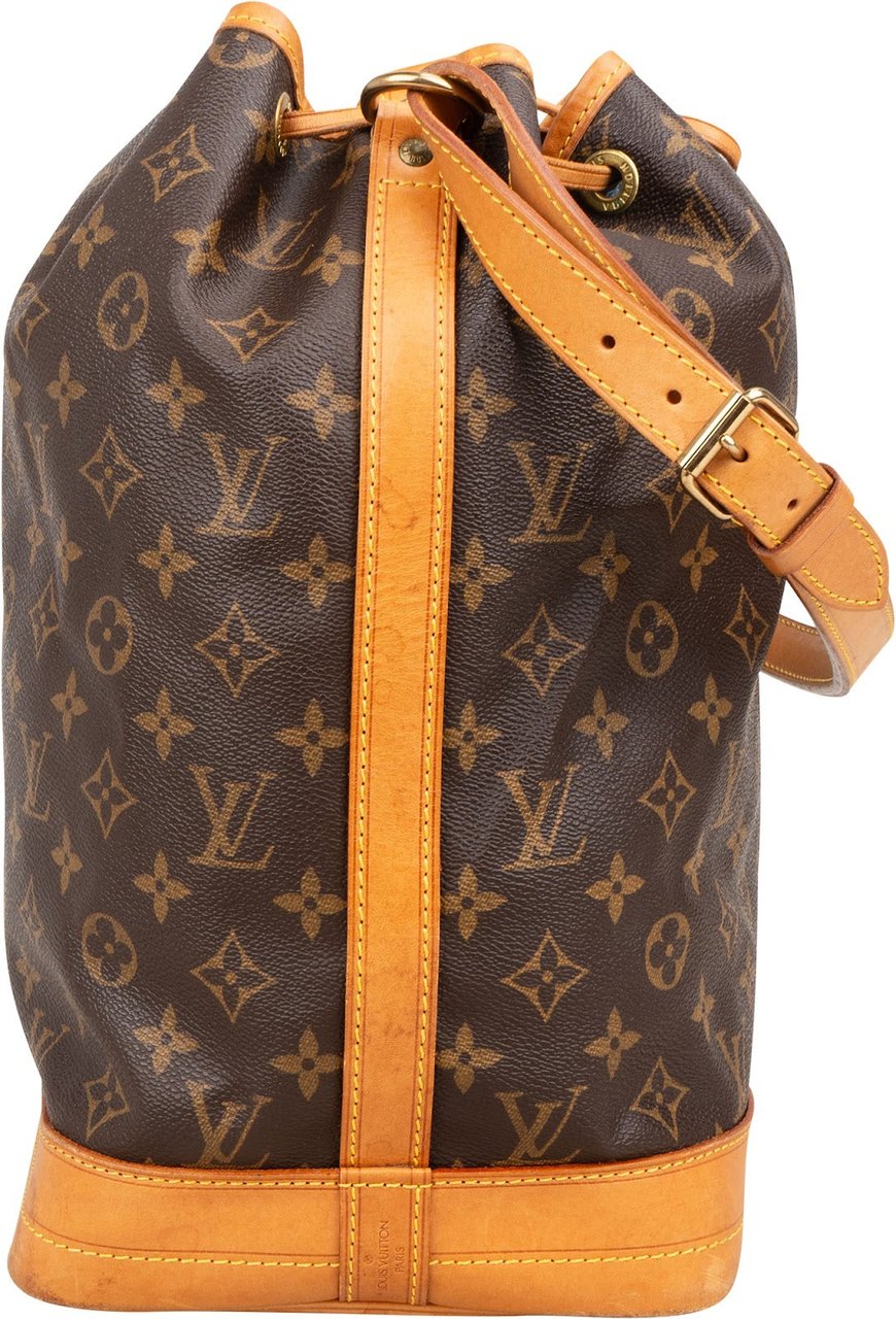 Louis Vuitton Monogram Canvas Sac Noé Grande Shoulder Bag Bruin