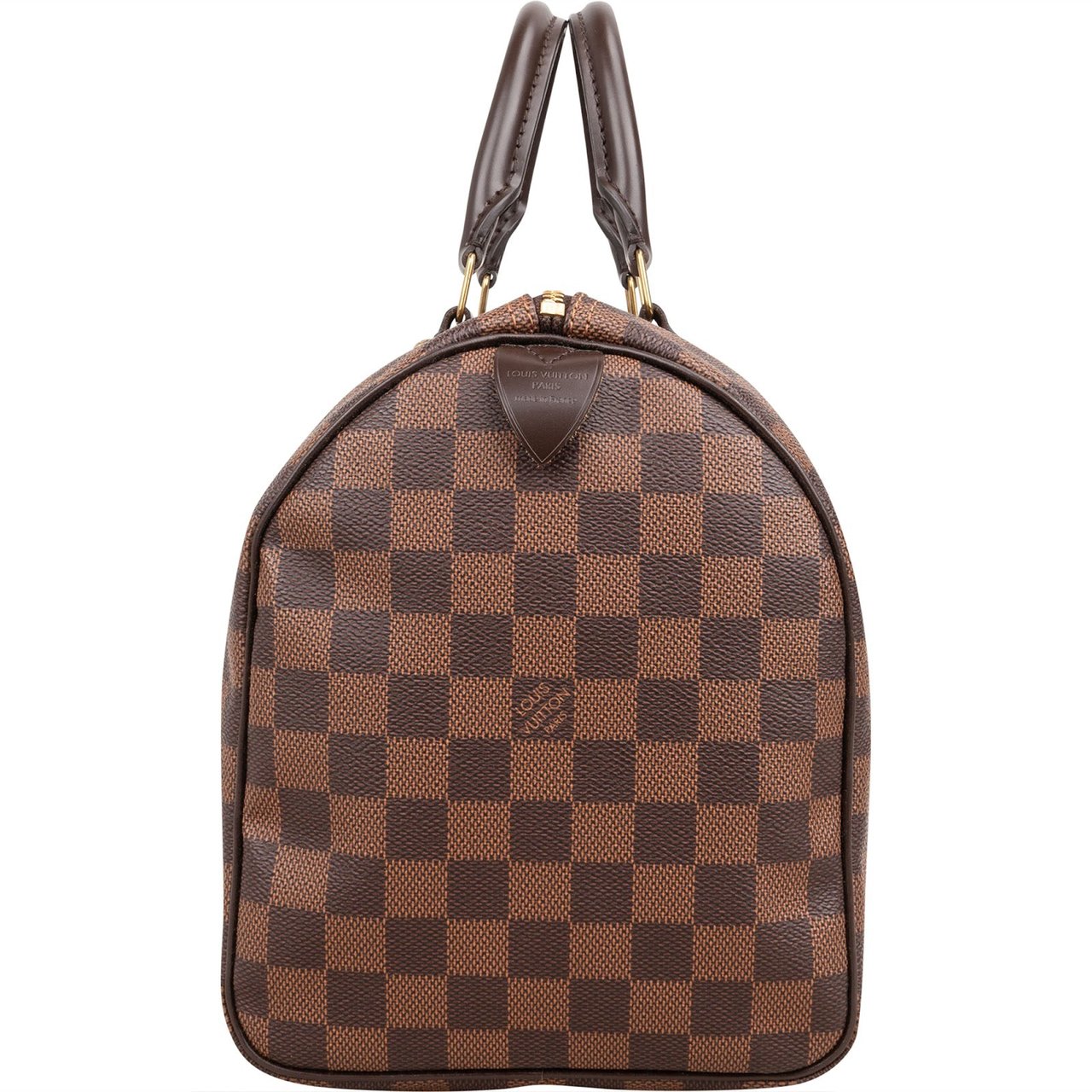 Louis Vuitton Monogram Damier Ebene NM Speedy 30 Handbag Bruin
