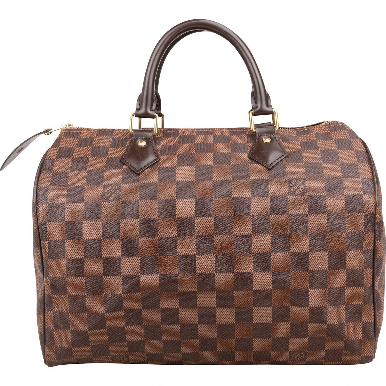 Louis Vuitton Monogram Damier Ebene NM Speedy 30 Handbag Bruin