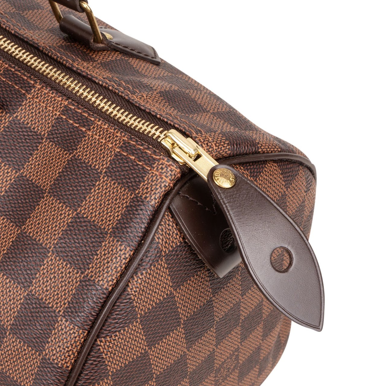 Louis Vuitton Monogram Damier Ebene NM Speedy 30 Handbag Bruin